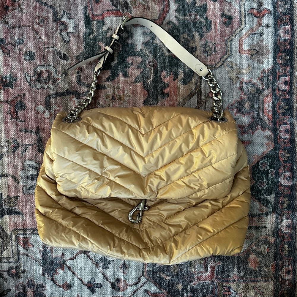 Rebecca Minkoff Edie Nylon CL Shoulder Bag - Color New Nude